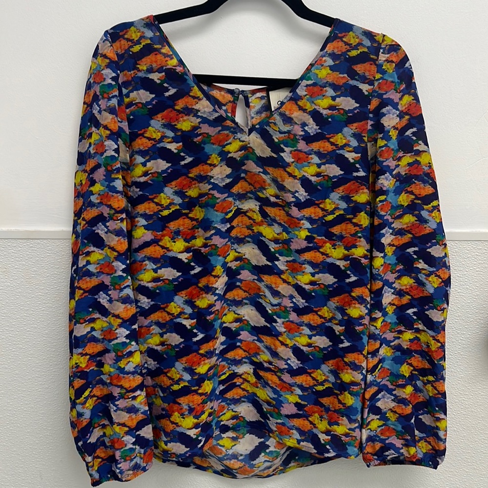 SMITH lightweight long sleeve blouse